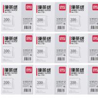 得力（deli） 7601 便签纸 107*96mm 白色 300张/盒（带盒） (单位:盒)