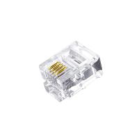 绿联（UGREEN） 80108 电话线水晶头 100个/包 透明色 (单位:包)