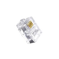 绿联（UGREEN） 80108 电话线水晶头 100个/包 透明色 (单位:包)