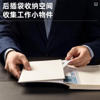 得力（deli） 记事本 棕色 22215 25K/96张 (单位:本) 棕色