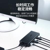绿联（UGREEN）50744 KVM切换器 HDMI2.0视频切屏二进一出4K/60Hz 共享USB打印机电脑接电视显示器投影分屏器（单位：个）