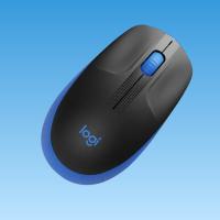 罗技（Logitech） M190 无线鼠标  蓝色 (单位:个)