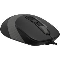 双飞燕（A4TECH） FM10 飞时代有线鼠标 防滑双色裙翼 USB接口 遂空灰（单位：个）