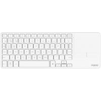 雷柏（Rapoo） E900T 触控式多模无线刀锋键盘 282*104*20mm（单位：个）白色