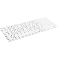 雷柏（Rapoo） E900T 触控式多模无线刀锋键盘 282*104*20mm（单位：个）白色