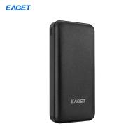 忆捷（EAGET）EP302移动电源 20000毫安多接口便携式大容量 140mm*67mm*27mm（单位：个）黑色