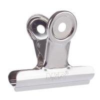 晨光（M&G） ABS92644 圆形票夹 6个装 64mm （单位：卡） 银色