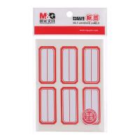 晨光（M&G） YT-09 自粘性标签纸 60枚 红色 10页/包 (单位:包)