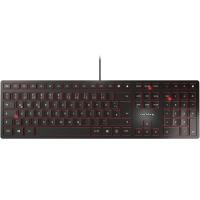 樱桃 KC6000 SLIM 有线薄膜键盘 全键盘 440*130*15mm（单位：个）黑色