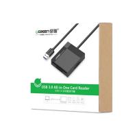 绿联（UGREEN） CR125 USB3.0多功能读卡器 0.5M （单位：个)
