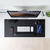 山业 MPD-C6BK 鼠标垫 297x210mm PU皮 （单位:张） 黑色