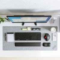 山业 GMPD8GY-FLT-8035 鼠标垫 800*350mm 毛毡 （单位:张） 浅灰色