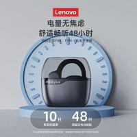 联想（Lenovo） LP76 无线蓝牙耳机挂耳式 蓝牙传输距离 约10米 黑色 (单位:副)