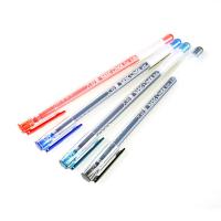 爱好 8763 大容量中性笔 0.35mm 12支/盒(单位：盒) 晶蓝色