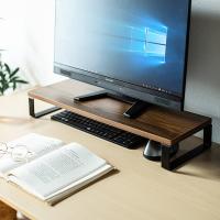 山业 MR-C4M 日式简约显示器增高架 600mm*200mm(单位：个) 深木色