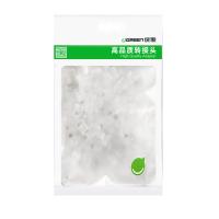 绿联（UGREEN） 80106 电话线水晶接头 100个/包 透明色 (单位:包)