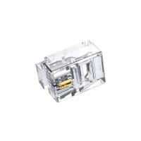 绿联（UGREEN） 80106 电话线水晶接头 100个/包 透明色 (单位:包)
