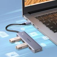 绿联（UGREEN） 15919 4口USB3.0分线器扩展坞 2m 笔记本台式电脑一拖多接口转换器延长线带供电口 (单位:个)
