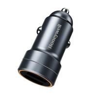 霍尼韦尔（Honeywell） 双USB车载充电器 HZCC2 24W 100个/箱 (单位:个) 双独立USB充电 黑色