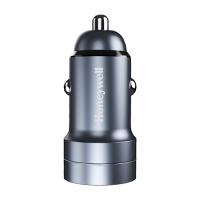 霍尼韦尔（Honeywell） 双USB车载充电器 HZCC2 24W 100个/箱 (单位:个) 双独立USB充电 黑色