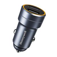 霍尼韦尔（Honeywell） 双USB车载充电器 HZCC2 24W 100个/箱 (单位:个) 双独立USB充电 黑色