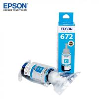 爱普生（EPSON） T6722 T672系列墨水 6500页(单位：瓶) 适用于L211/L360/L380/L455/L385/L485/L565 青色