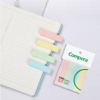 齐心（COMIX） CPD6034 四色分类易事贴便利贴 100张*4色 19*76mm（单位：包）混色