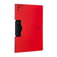 齐心（COMIX）A5381 RAY折页板夹 A4（单位：个）红