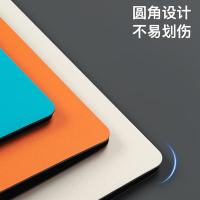 齐心（COMIX）A5381 RAY折页板夹 A4（单位：个）红