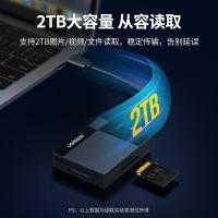 绿联（UGREEN）USB+Type-C3.0多功能合一读卡器 支持SD/TF/CF/MS同读 线长0.5m（单位:个）
