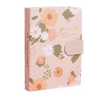 齐心（COMIX）C6100 磁扣皮面本记事本 64K 146张/本（单位：本）米黄