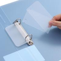 齐心（COMIX）A5625 两孔文件夹 25mm A4 浅蓝（单位：个）新老包装随机发货