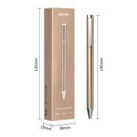 得力（deli） S99 金属旋转中性 签字笔 0.5mm (单位:支) 香槟色