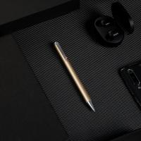得力（deli） S99 金属旋转中性 签字笔 0.5mm (单位:支) 香槟色