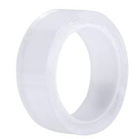 得力（deli）多功能强力双面胶带 3cm*1.5m*1mm 对联春联用 水洗可重复用 33605（单位：卷）透明色