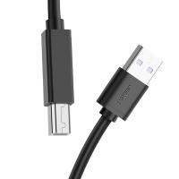 绿联（UGREEN） 10362 USB打印线 方口 USB2.0 带信号放大器 15米 黑色 (单位:根)