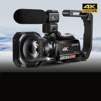 欧达（ORDRO） HDR-AC5 4K光变摄像机录像机 128*70*68mm 黑色  12倍光学120倍智能变焦增强5轴防抖家用 (单位:台)