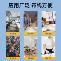 山泽（SAMZHE） DH-2020L 电话线 2芯单股纯铜座机跳线 20米 白色 (单位:条)