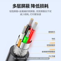 绿联（UGREEN） 10351 US135 USB2.0方口数据连接线 3米 （单位：根）