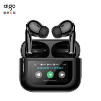 爱国者（aigo）  T23（智能版）真无线蓝牙耳机 触屏 充电仓电池3.7V  300mAh耳机本体电池3.7V 38mAh*2 (单位:副) 黑色