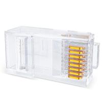 胜为（shengwei）  RCA-3100 六类水晶头 千兆纯铜50U镀金接头 两件式RJ45电脑非屏蔽网络8P8C连接头 100个/盒（单位：盒）