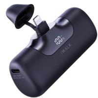 爱沃可（iWALK） LPB5500PL 便携迷你数显充电宝 5500毫安 lightning接口 （单位：个） 黑色