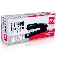 得力（deli）0416 订书机 0.31kg 1台（单位：台）黑