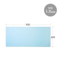 山业 MPD-C6BL-90 PU皮革鼠标垫 大号 900*400mm(单位：个) 蓝色