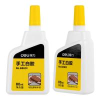 得力（deli）68601 手工白胶 80ml 1瓶（单位：瓶）白色
