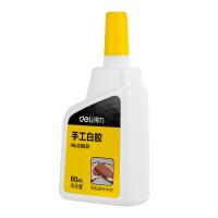 得力（deli）68601 手工白胶 80ml 1瓶（单位：瓶）白色