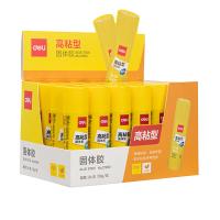 得力（deli）27050 固体胶 15g 24支/盒（单位：盒）白色