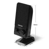 漫步者（EDIFIER） R10U 有源音箱 2.0声道  （单位：组） 黑色