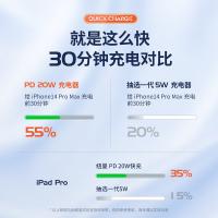 纽曼（Newmine） CH-788 快充充电头 PD20W(单位：个) USB+Type-c 白色