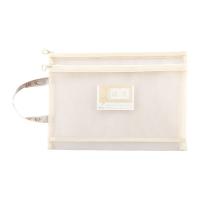 晨光（M&G） ADM945S9 双层科目分类拉链文件袋 3个装 346*245.5mm（单位：个）混色